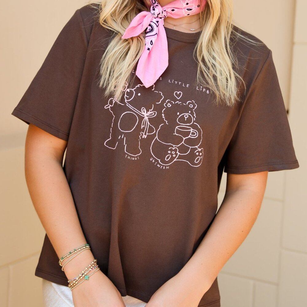"I Like This Little Life" Things Between Graphic Tee Size S